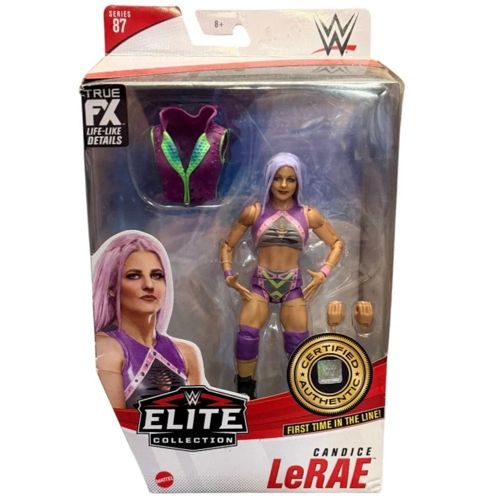 WWE Elite Collection Series 87 Candice LeRae Action Figure Mattel GVB80 Purple